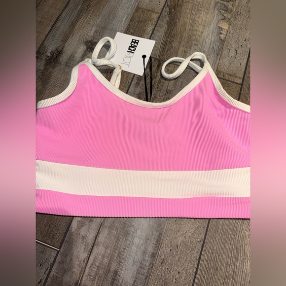 Beach Riot Prism Pink Egret Bikini Small/Medium NWT - Picture 5 of 6